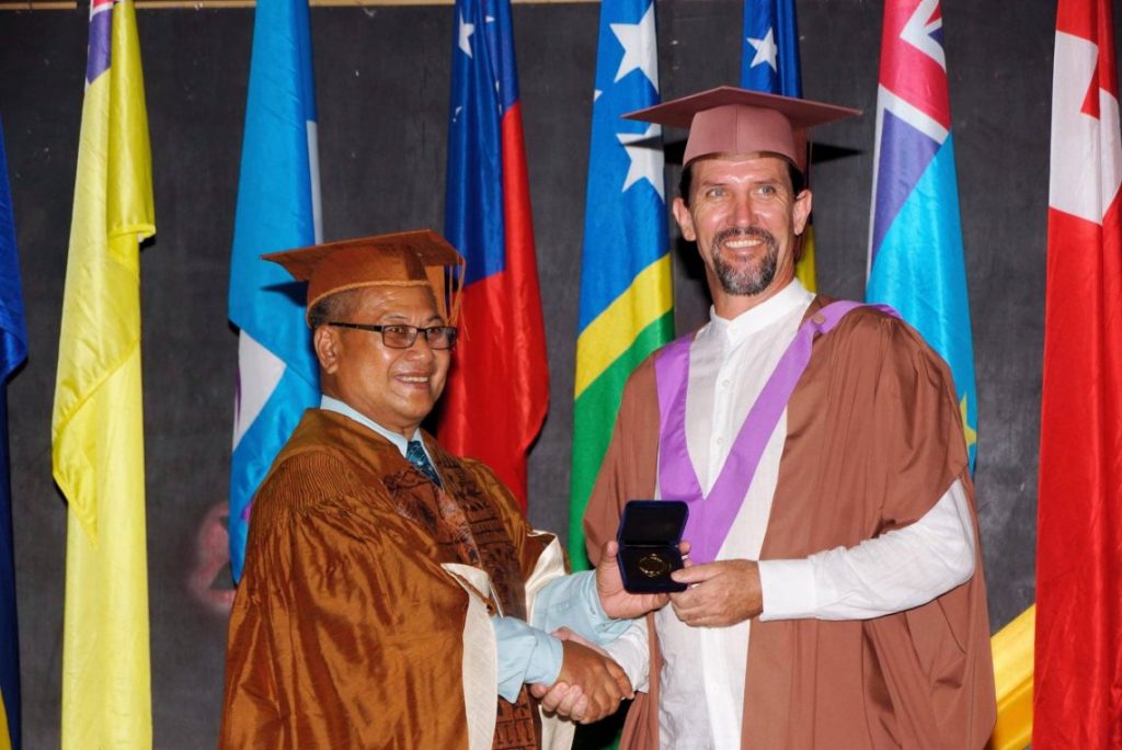 Resort Support Principal Stuart Gow wins Gold Medal
